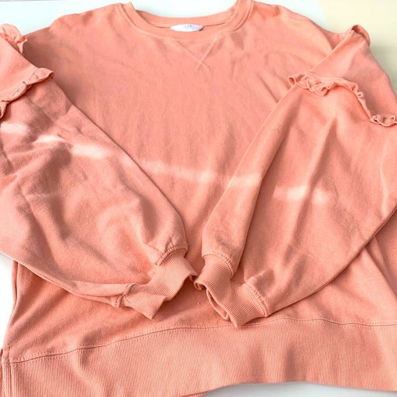 Time and Tru NWT Peach sweatshirt - Picture 1 of 5
